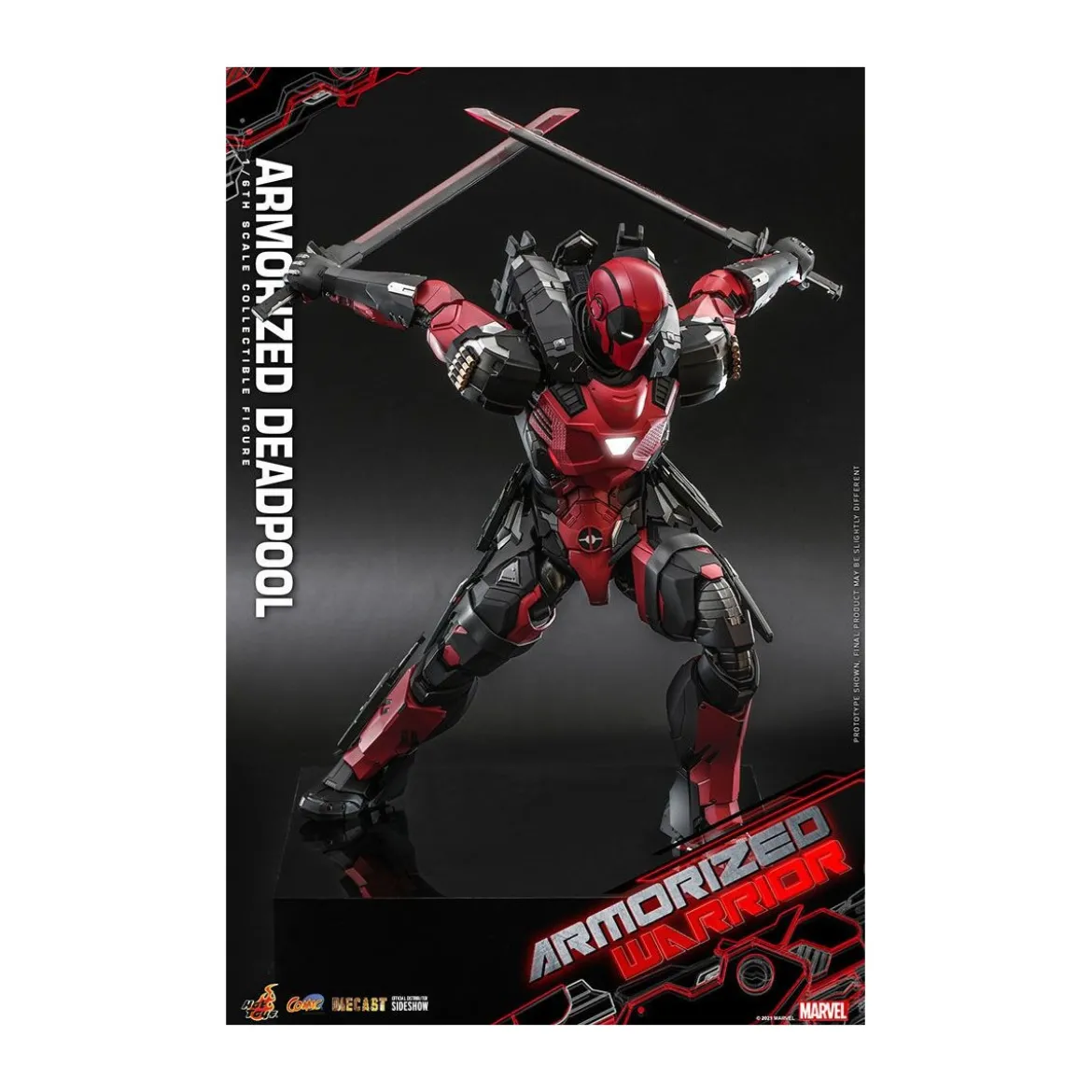 Hot Toys Marvel Armorized Warrior - Armorized Deadpool 1/6