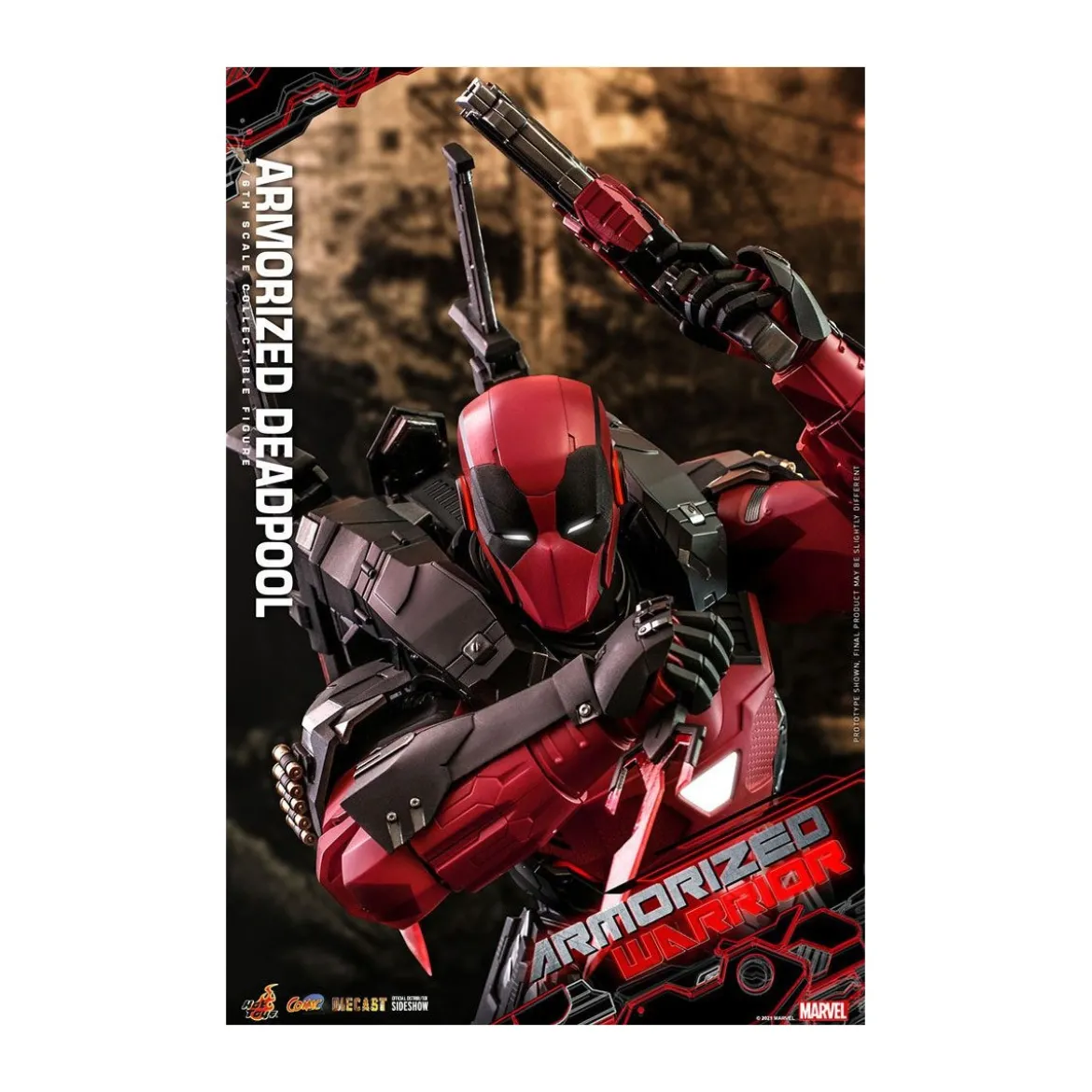 Hot Toys Marvel Armorized Warrior - Armorized Deadpool 1/6