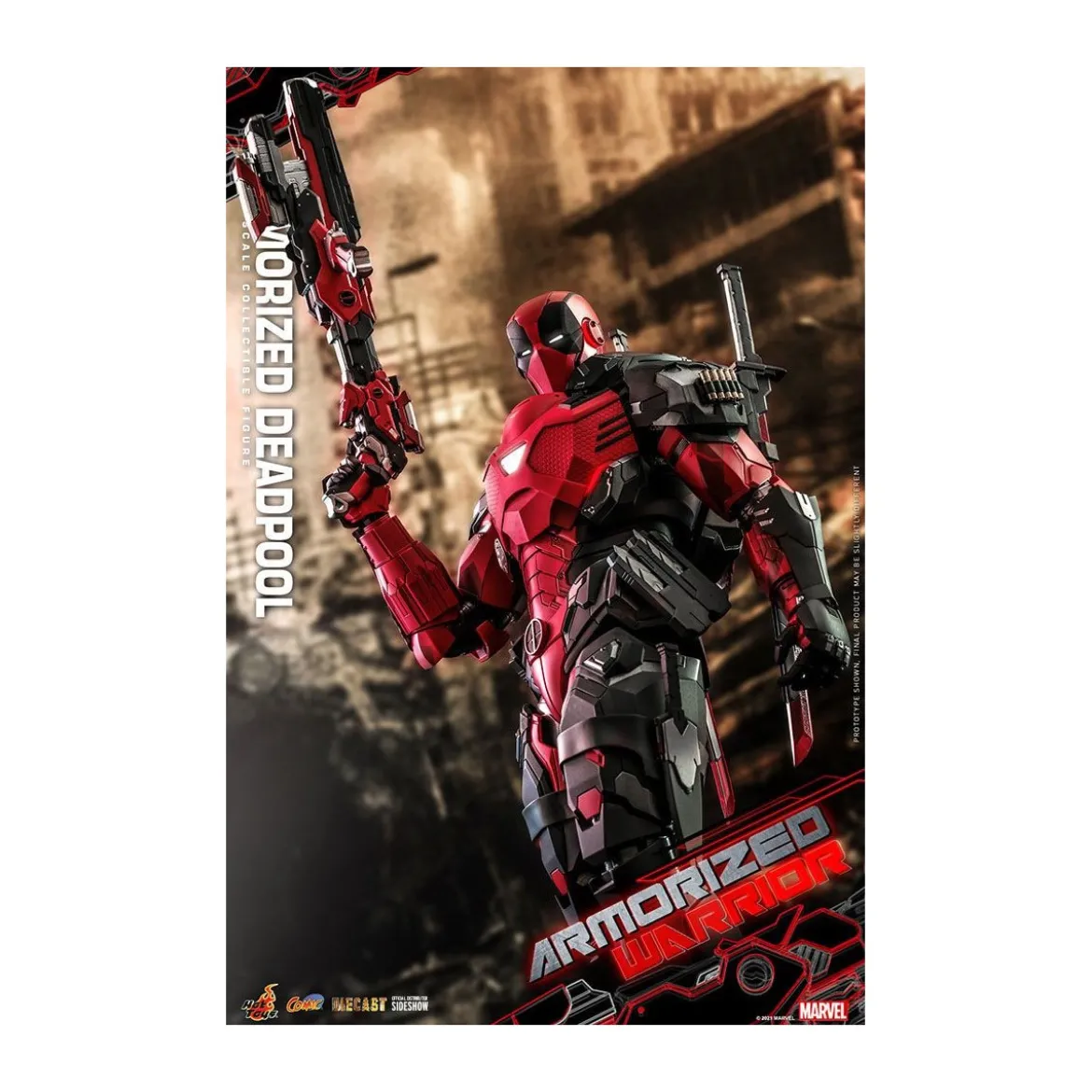Hot Toys Marvel Armorized Warrior - Armorized Deadpool 1/6