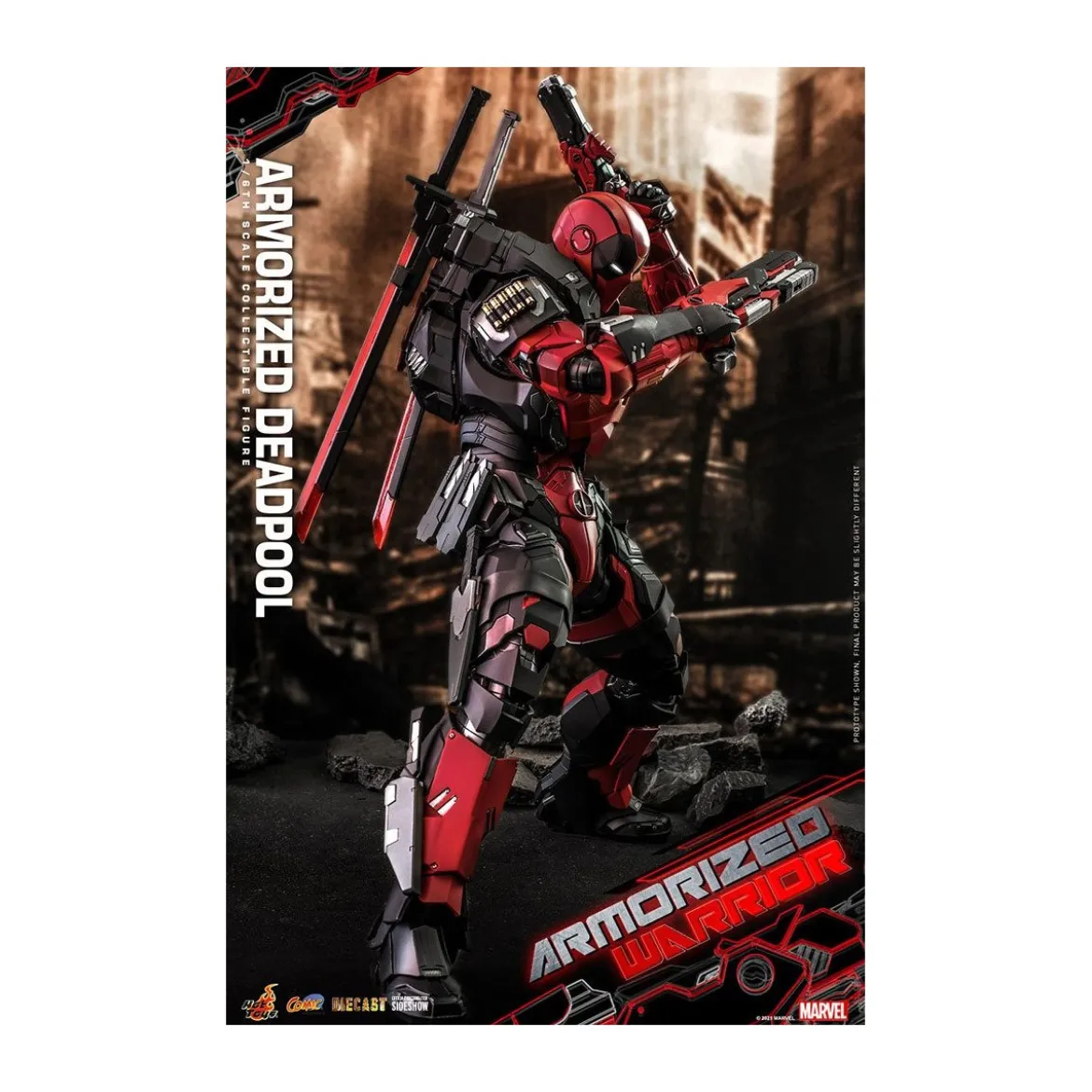 Hot Toys Marvel Armorized Warrior - Armorized Deadpool 1/6