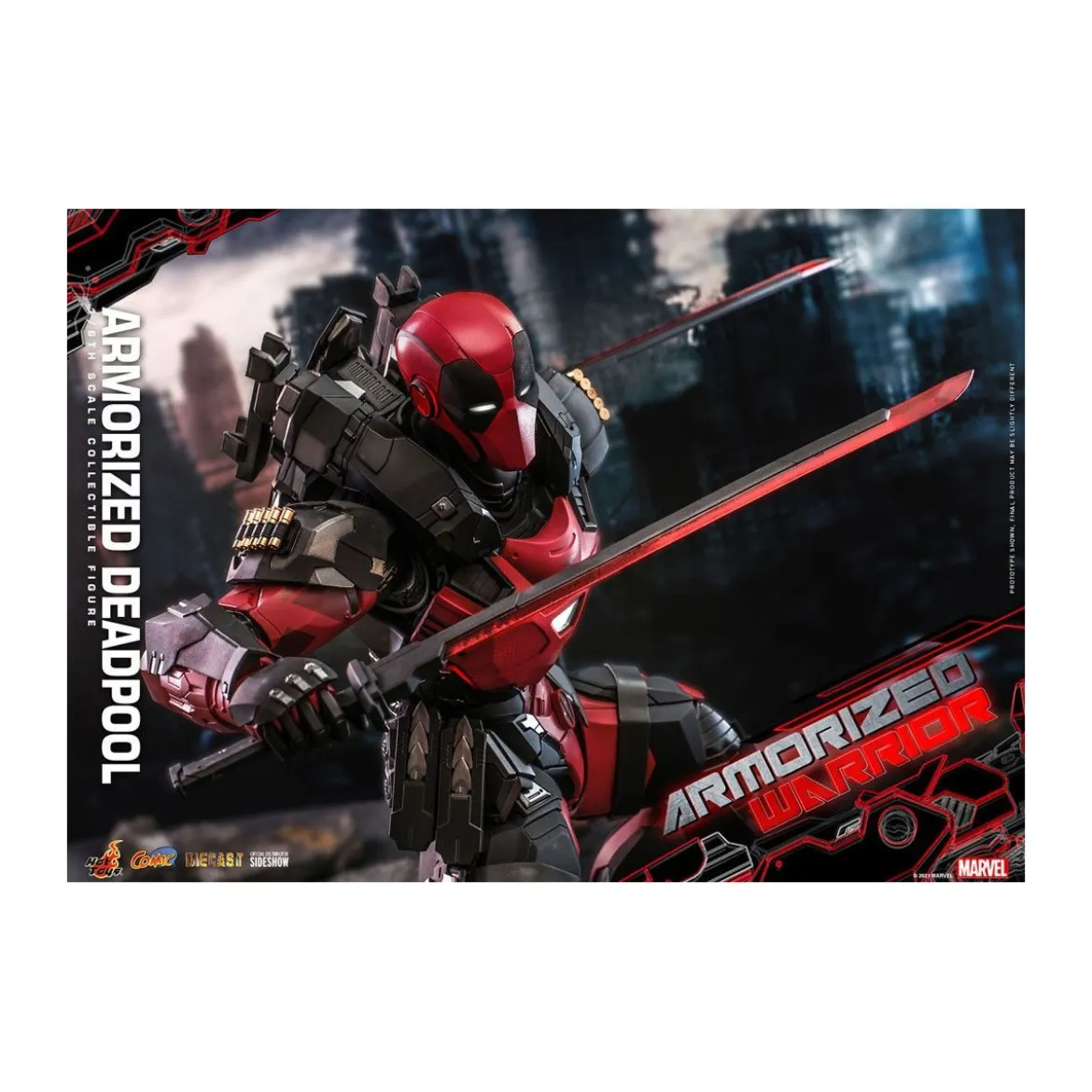 Hot Toys Marvel Armorized Warrior - Armorized Deadpool 1/6