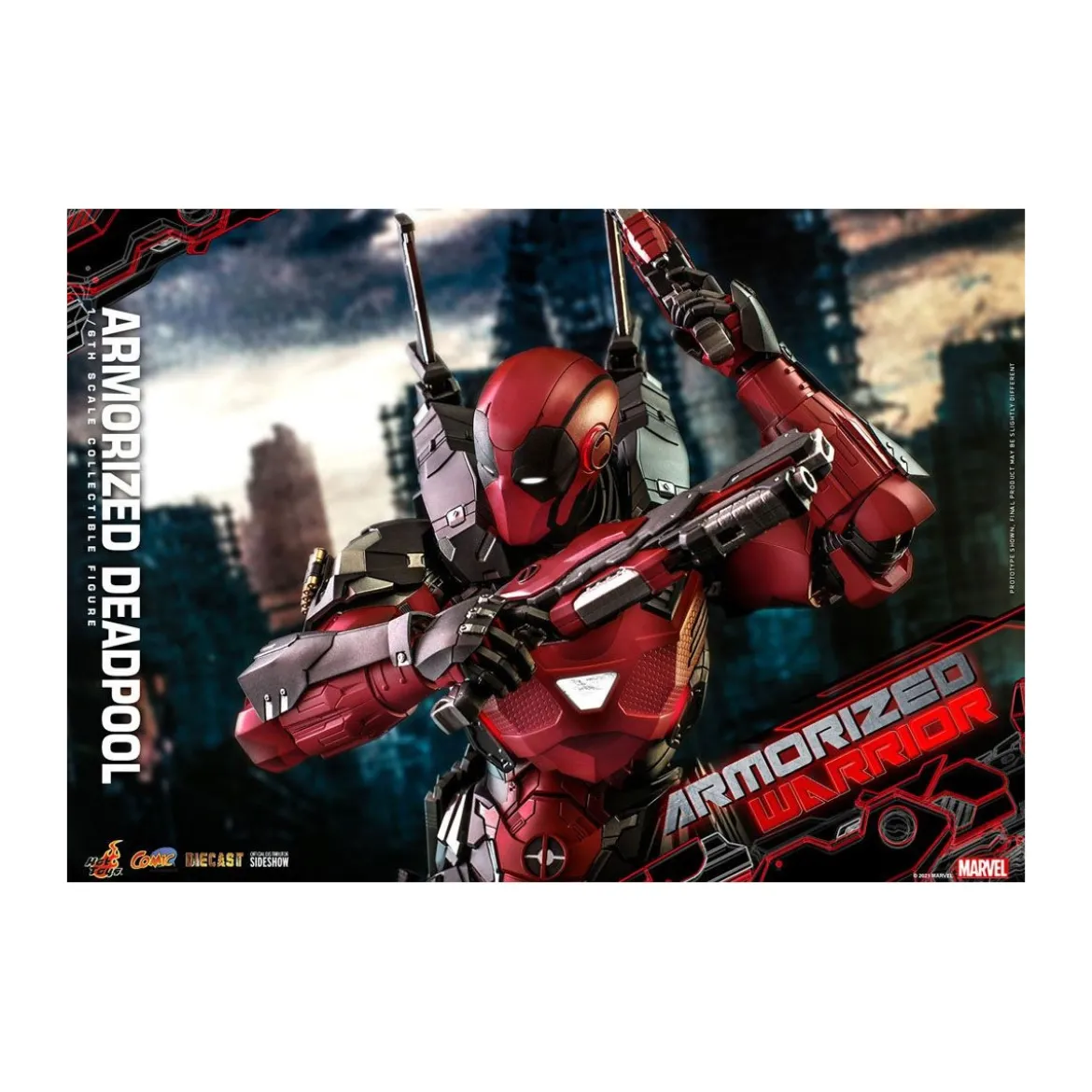 Hot Toys Marvel Armorized Warrior - Armorized Deadpool 1/6