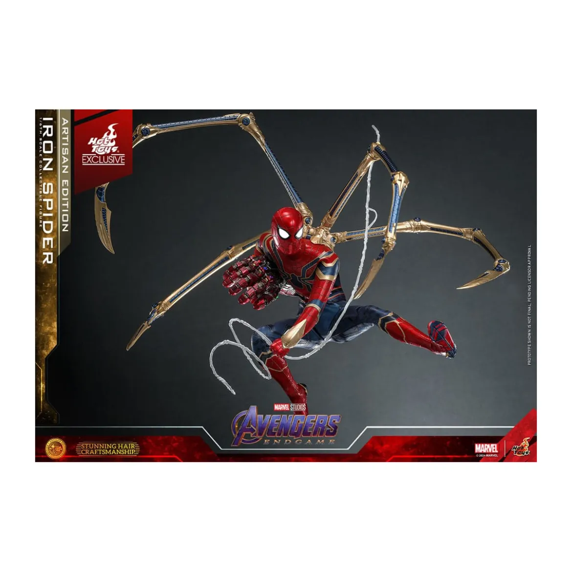 Hot Toys Marvel Avengers: Endgame - Iron Spider Artisan Edition MMS 1/6
