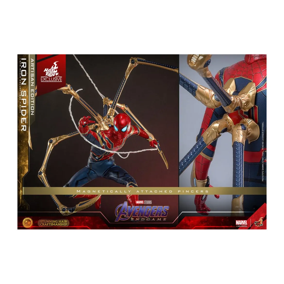 Hot Toys Marvel Avengers: Endgame - Iron Spider Artisan Edition MMS 1/6