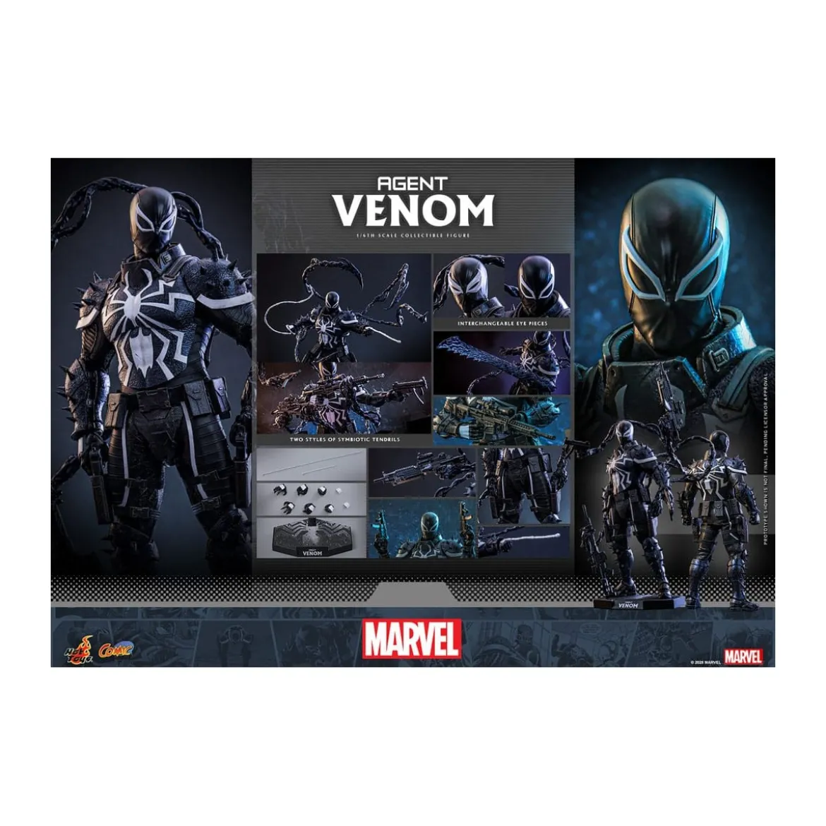 Hot Toys Marvel Comics Spider-Man - Agent Venom