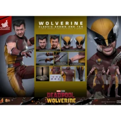 Hot Toys Marvel Deadpool & Wolverine - Wolverine (Classic Brown and Tan) MMS 1/6 Exclusive Edition