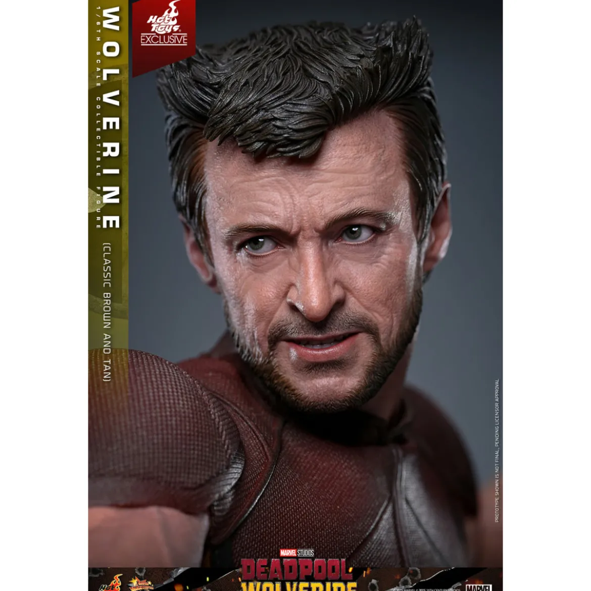 Hot Toys Marvel Deadpool & Wolverine - Wolverine (Classic Brown and Tan) MMS 1/6 Exclusive Edition