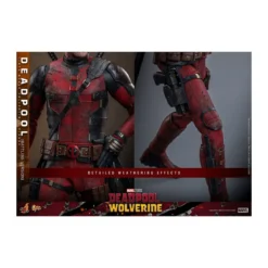 Hot Toys Marvel Deadpool & Wolverine - Deadpool (Battling Version) MMS 1/6