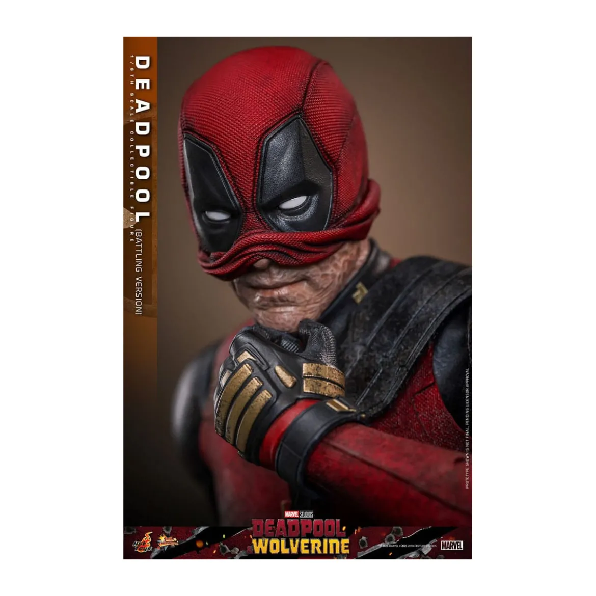 Hot Toys Marvel Deadpool & Wolverine - Deadpool (Battling Version) MMS 1/6