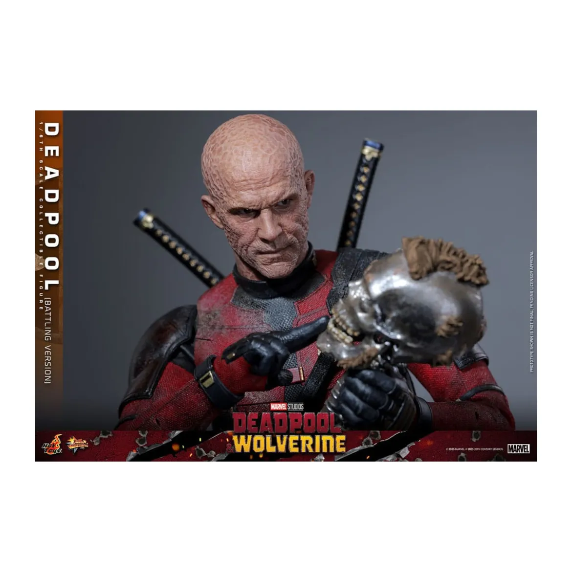 Hot Toys Marvel Deadpool & Wolverine - Deadpool (Battling Version) MMS 1/6