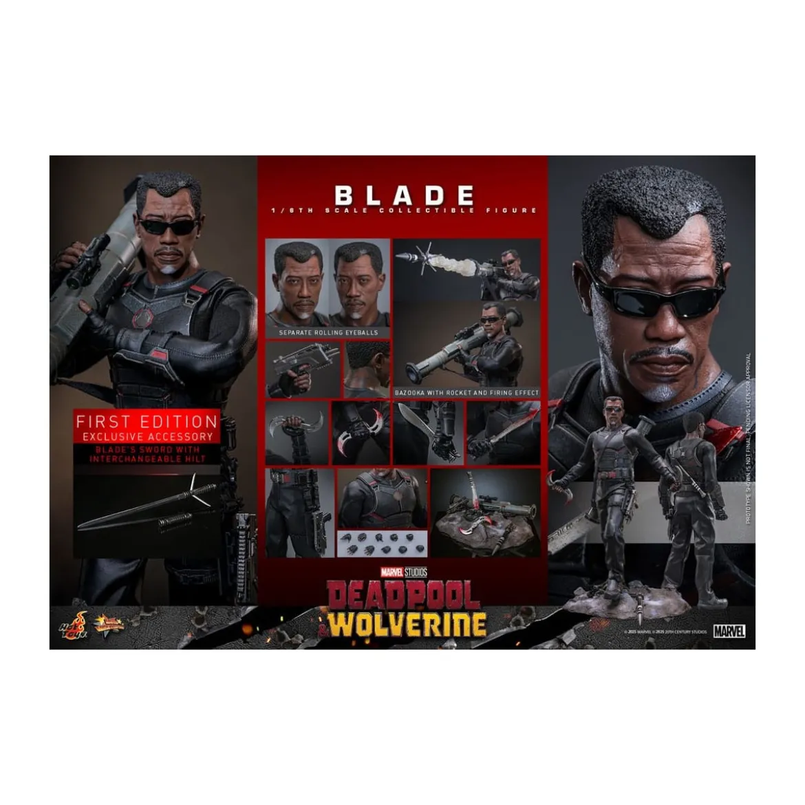 Hot Toys Marvel Deadpool & Wolverine - Blade MMS 1/6