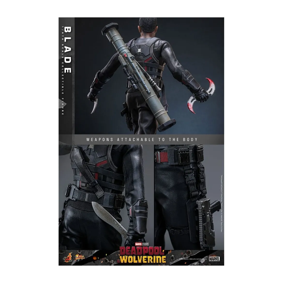 Hot Toys Marvel Deadpool & Wolverine - Blade MMS 1/6