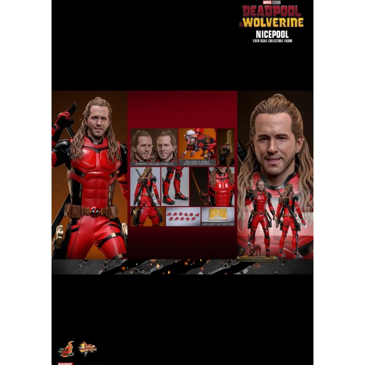 Hot Toys Marvel Deadpool & Wolverine - Nicepool MMS 1/6