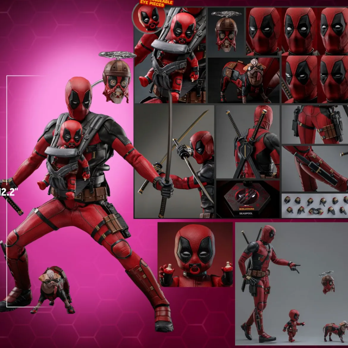Hot Toys Marvel Deadpool & Wolverine - Deadpool Collector Edition MMS 1/6