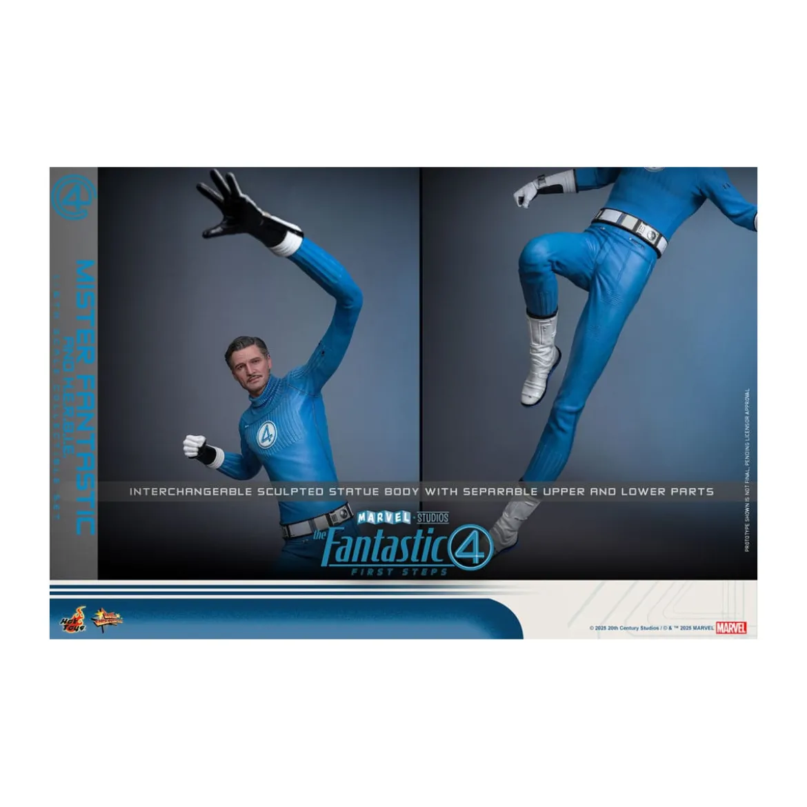 Hot Toys Marvel - Fantastic Four: First Steps - Mister Fantastic MMS 1/6 - Reed Richards