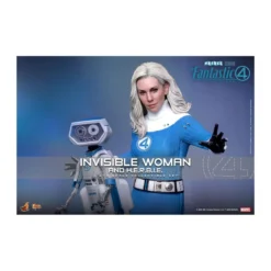 Hot Toys Marvel - Fantastic Four: First Steps - Invisible Woman & H.E.R.B.I.E. MMS 1/6 - Sue Storm
