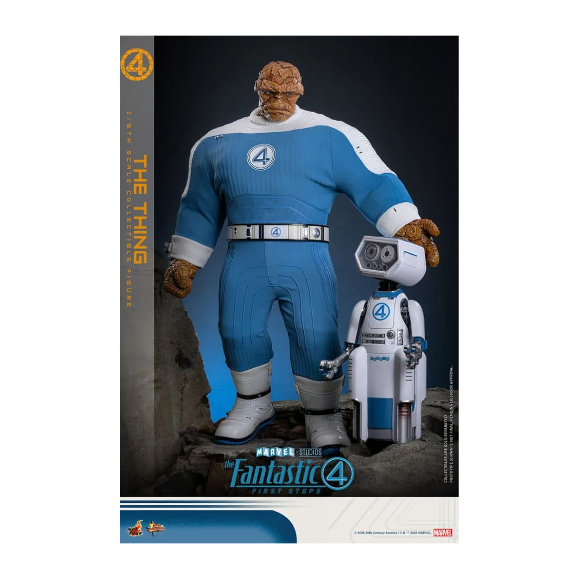 Hot Toys Marvel - Fantastic Four: First Steps - The Thing MMS 1/6 - La Chose
