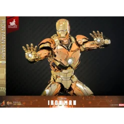 Hot Toys Marvel - Iron Man Mark III (Golden & Copper Gold Version) Die Cast MMS 1/6 - Hot Toys Exclusive
