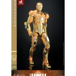 Hot Toys Marvel - Iron Man Mark III (Golden & Copper Gold Version) Die Cast MMS 1/6 - Hot Toys Exclusive