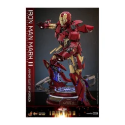 Hot Toys Marvel - Iron Man Mark III (Armor Suit Up Version) Die Cast MMS 1/6