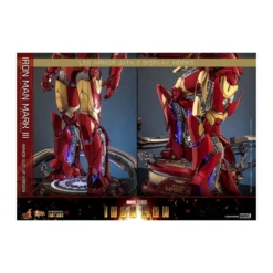 Hot Toys Marvel - Iron Man Mark III (Armor Suit Up Version) Die Cast MMS 1/6
