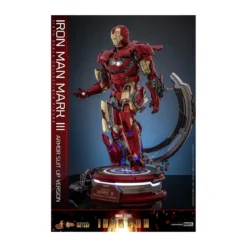 Hot Toys Marvel - Iron Man Mark III (Armor Suit Up Version) Die Cast MMS 1/6