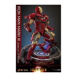 Hot Toys Marvel - Iron Man Mark III (Armor Suit Up Version) Die Cast MMS 1/6