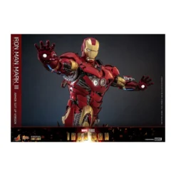 Hot Toys Marvel - Iron Man Mark III (Armor Suit Up Version) Die Cast MMS 1/6