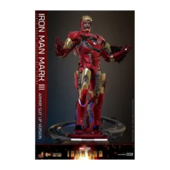 Hot Toys Marvel - Iron Man Mark III (Armor Suit Up Version) Die Cast MMS 1/6