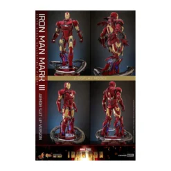 Hot Toys Marvel - Iron Man Mark III (Armor Suit Up Version) Die Cast MMS 1/6