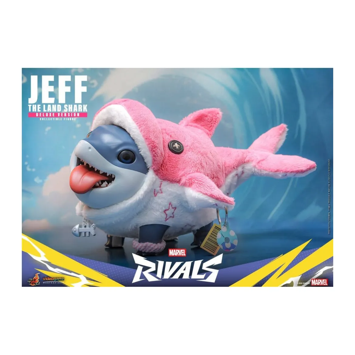 Hot Toys Marvel - Jeff the Land Shark (Deluxe Version) - Marvel Rivals Videogame Masterpiece Series