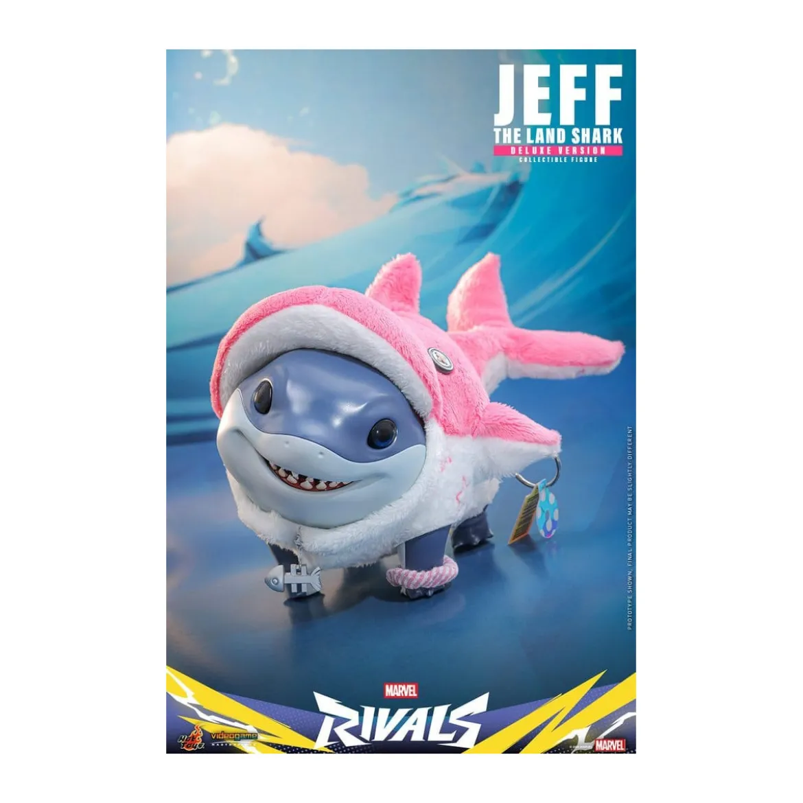 Hot Toys Marvel - Jeff the Land Shark (Deluxe Version) - Marvel Rivals Videogame Masterpiece Series