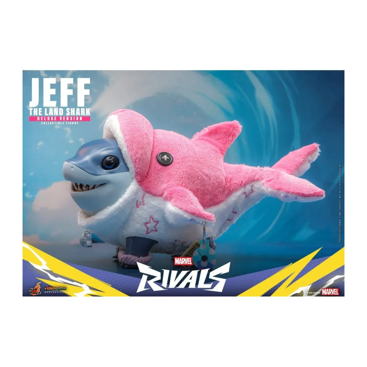 Hot Toys Marvel - Jeff the Land Shark (Deluxe Version) - Marvel Rivals Videogame Masterpiece Series