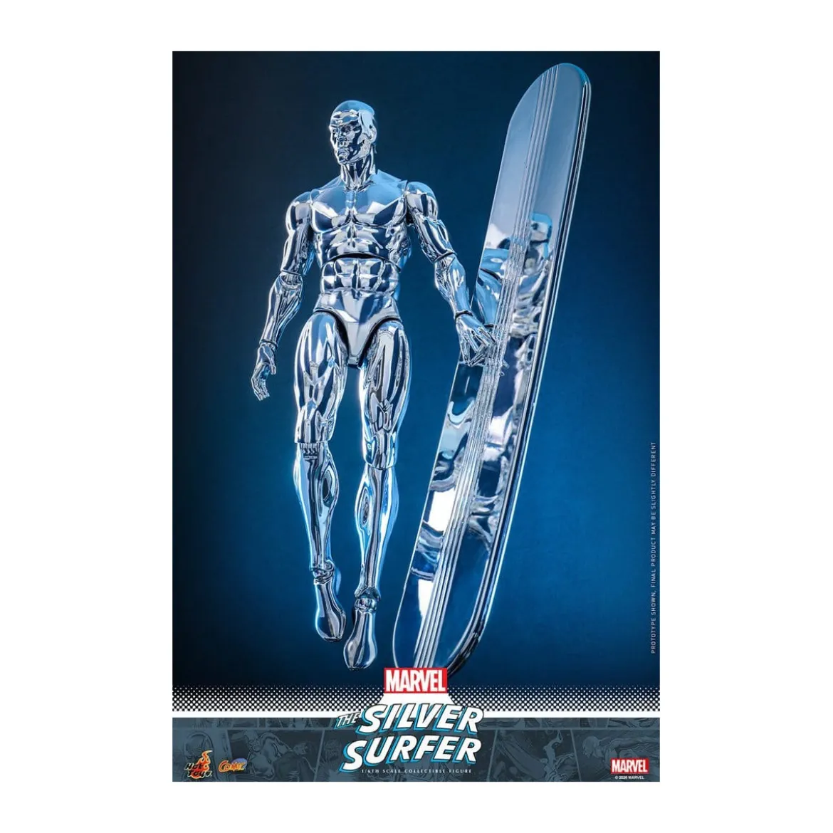 Hot Toys Marvel - Silver Surfer - Comics Masterpiece 1/6