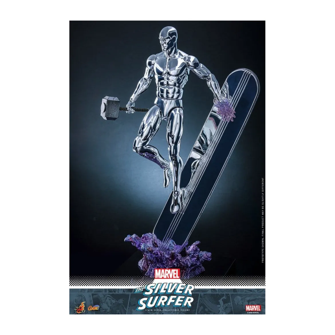 Hot Toys Marvel - Silver Surfer - Comics Masterpiece 1/6