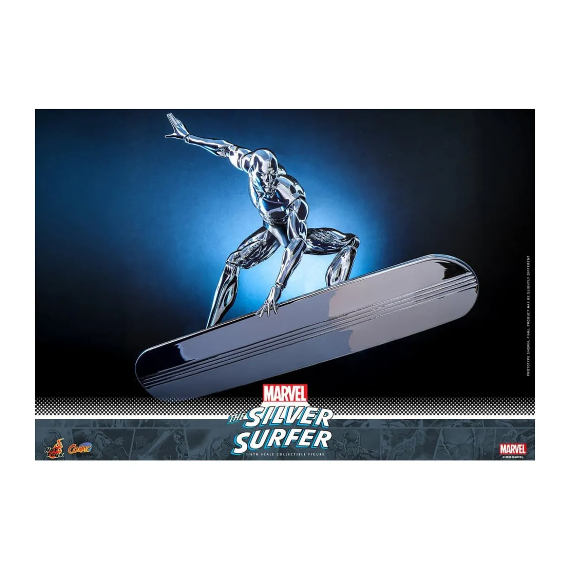 Hot Toys Marvel - Silver Surfer - Comics Masterpiece 1/6