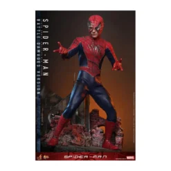 Hot Toys Marvel - Spider-Man (Battle Damaged Version) - Spider-Man (2002) Movie Masterpiece 1/6