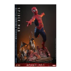 Hot Toys Marvel - Spider-Man (Battle Damaged Version) - Spider-Man (2002) Movie Masterpiece 1/6