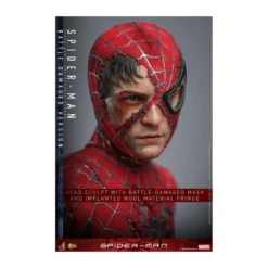 Hot Toys Marvel - Spider-Man (Battle Damaged Version) - Spider-Man (2002) Movie Masterpiece 1/6