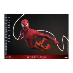 Hot Toys Marvel - Spider-Man (Battle Damaged Version) - Spider-Man (2002) Movie Masterpiece 1/6
