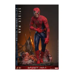 Hot Toys Marvel - Spider-Man (Battle Damaged Version) - Spider-Man (2002) Movie Masterpiece 1/6