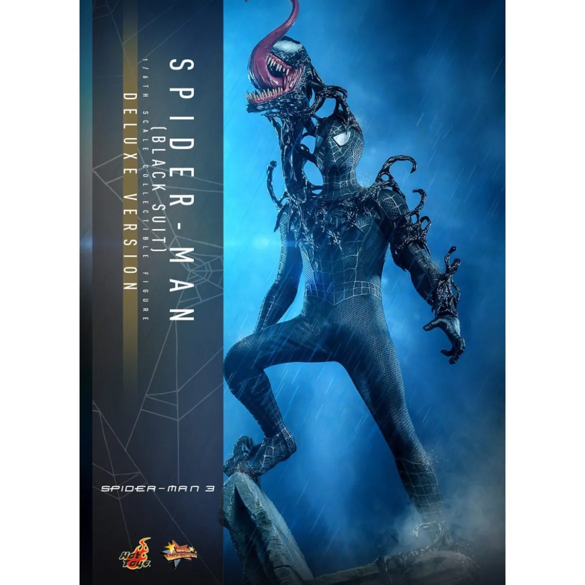 Hot Toys Marvel Spider-Man 3 - Spider man Black Suit Deluxe