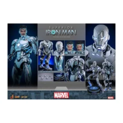 Hot Toys Marvel - Superior Iron Man Die Cast MMS 1/6