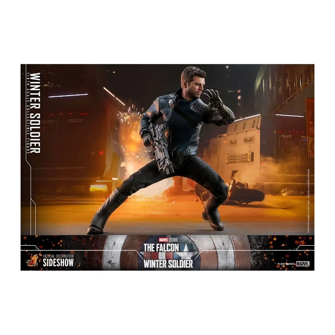 Hot Toys Marvel - Winter Soldier 1/6 - The Falcon and The Winter Soldier
