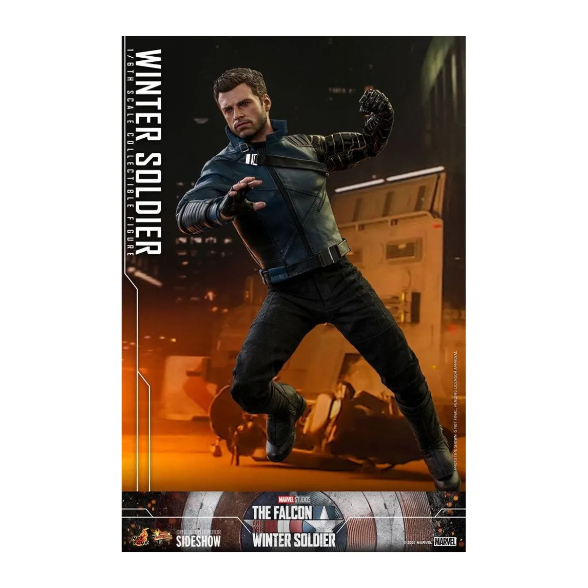 Hot Toys Marvel - Winter Soldier 1/6 - The Falcon and The Winter Soldier
