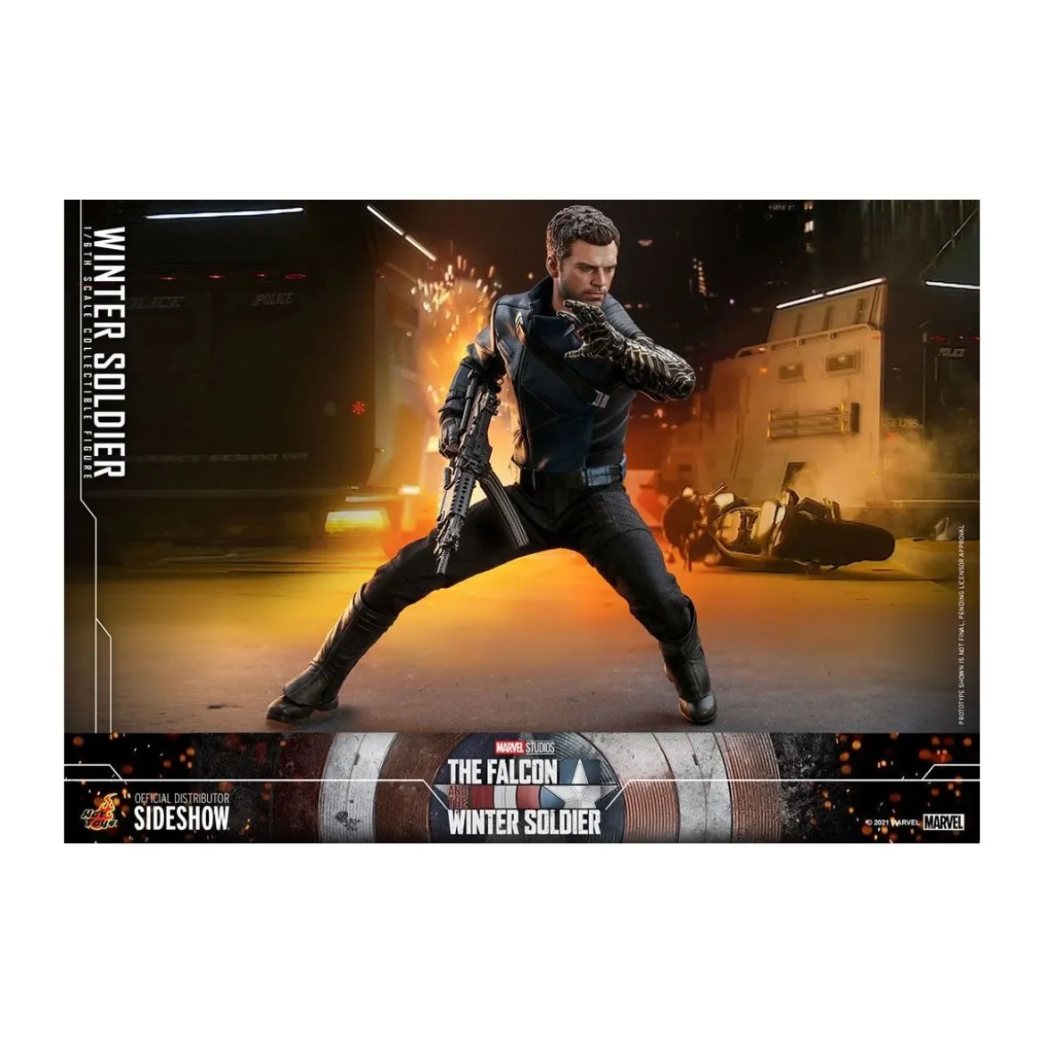 Hot Toys Marvel - Winter Soldier 1/6 - The Falcon and The Winter Soldier