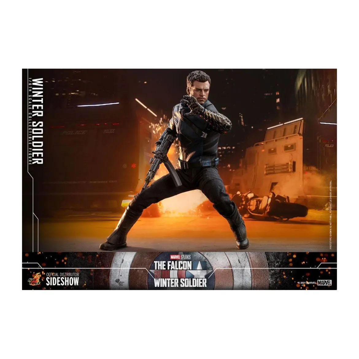Hot Toys Marvel - Winter Soldier 1/6 - The Falcon and The Winter Soldier