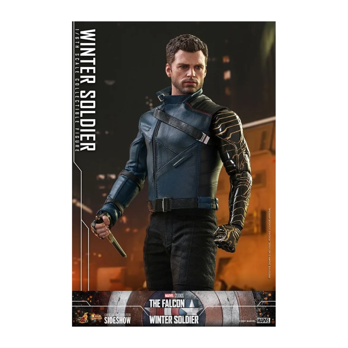Hot Toys Marvel - Winter Soldier 1/6 - The Falcon and The Winter Soldier