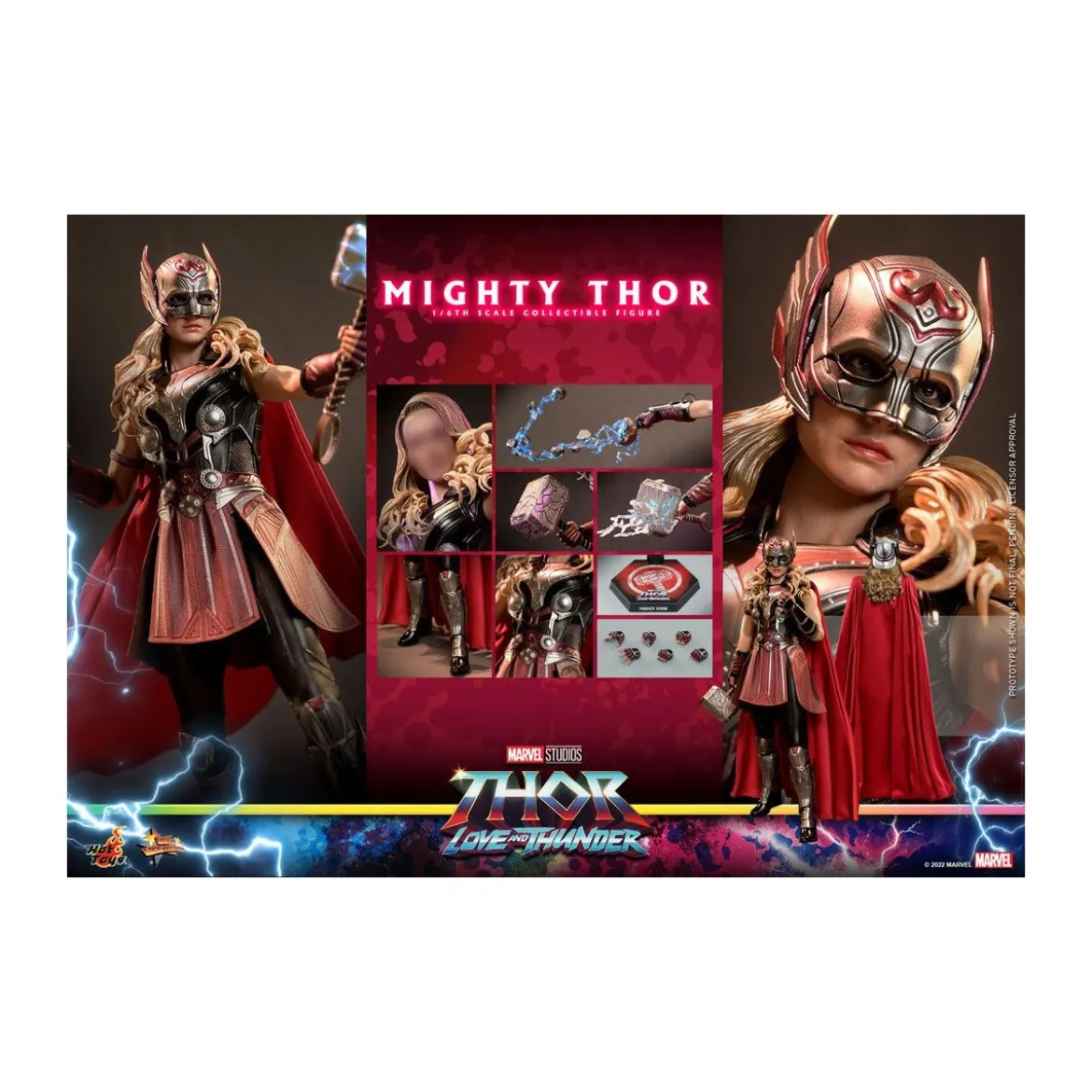 Hot Toys - MIGHTY THOR - Thor: Love and Thunder Masterpiece figurine 1/6