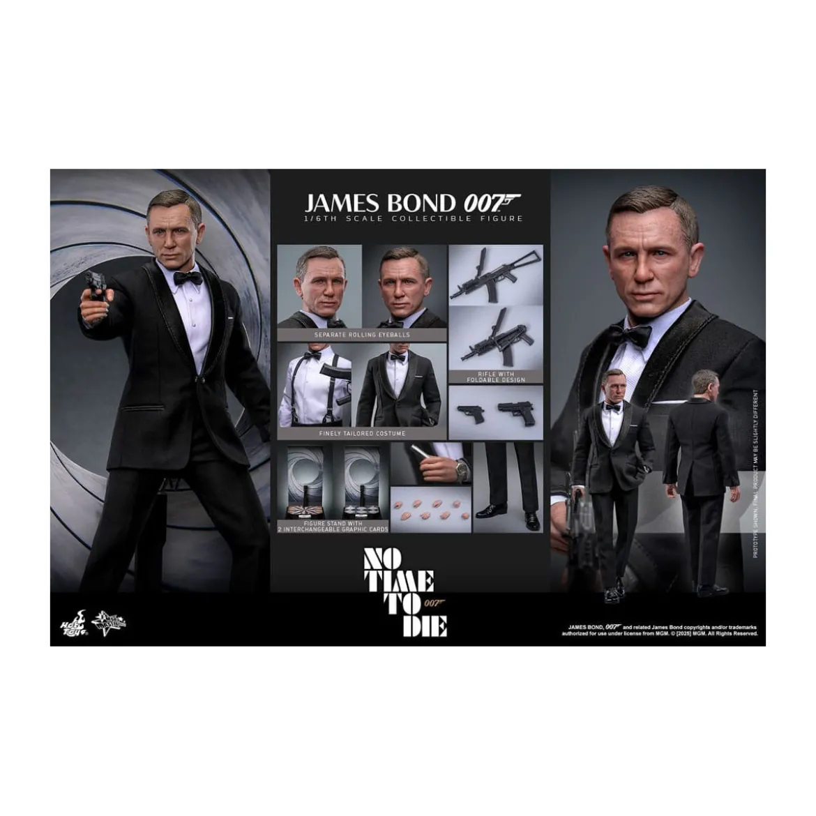 Hot Toys - Mourir peut attendre - James Bond MMS 1/6